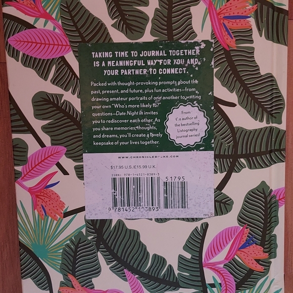 Date Night In A Journal for Couples Spark Conversation And Connection Book Gift - Picture 3 of 10